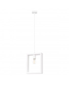 Lampa wisząca ARIES biała Sollux SL.1312