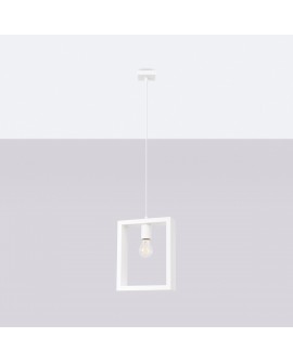 Lampa wisząca ARIES biała Sollux SL.1312