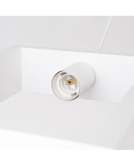 Lampa wisząca ARIES biała Sollux SL.1312