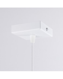 Lampa wisząca ARIES biała Sollux SL.1312
