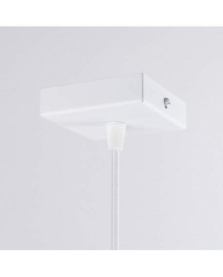 Lampa wisząca ARIES biała Sollux SL.1312
