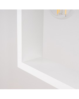 Lampa wisząca ARIES biała Sollux SL.1312