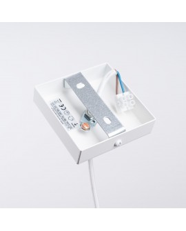 Lampa wisząca ARIES biała Sollux SL.1312