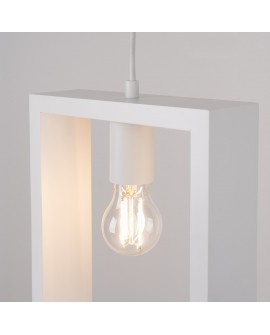 Lampa wisząca ARIES biała Sollux SL.1312