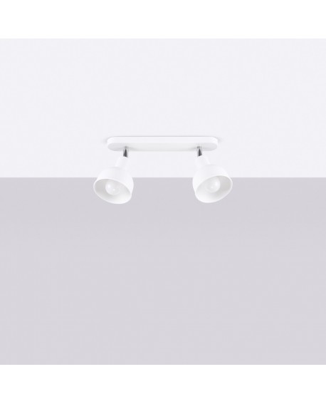 Plafon ELBA 2 biały Sollux SL.1314