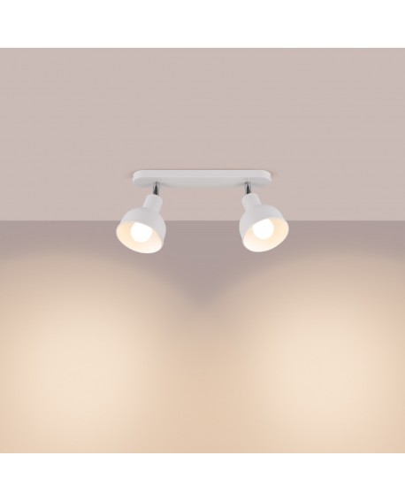 Plafon ELBA 2 biały Sollux SL.1314