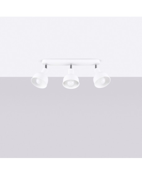 Plafon ELBA 3 biały Sollux SL.1315