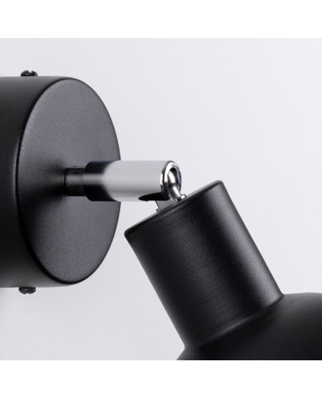 Kinkiet ELBA czarny Sollux SL.1316