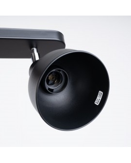 Plafon ELBA 2 czarny Sollux SL.1317