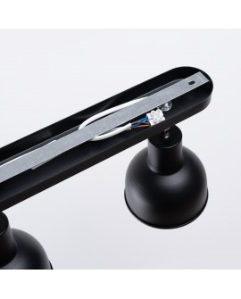 Plafon ELBA 2 czarny Sollux SL.1317