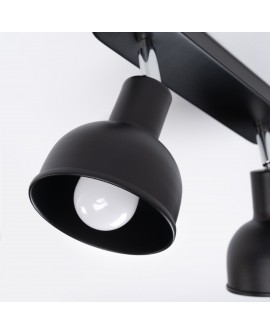 Plafon ELBA 2 czarny Sollux SL.1317