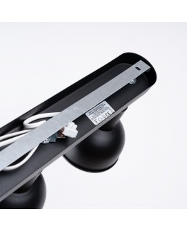 Plafon ELBA 3 czarny Sollux SL.1318