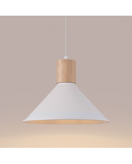 Lampa wisząca JAGA biała Sollux SL.1319