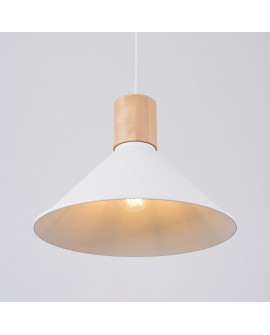 Lampa wisząca JAGA biała Sollux SL.1319
