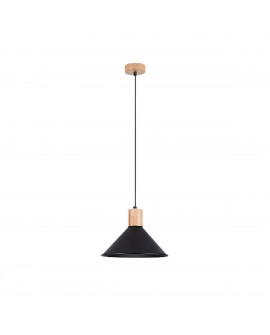 Lampa wisząca JAGA czarna Sollux SL.1320