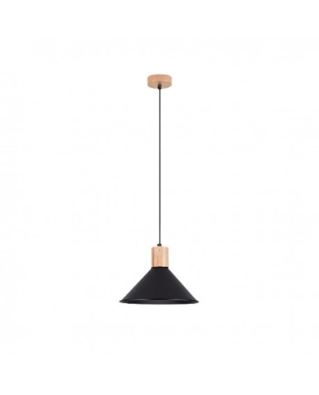 Lampa wisząca JAGA czarna Sollux SL.1320