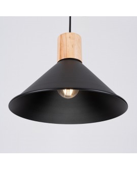 Lampa wisząca JAGA czarna Sollux SL.1320