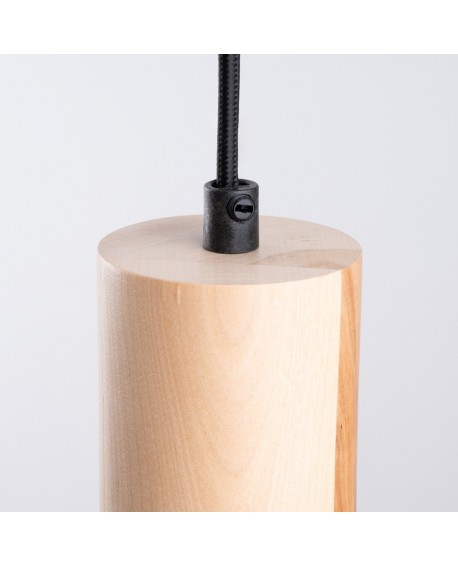 Lampa wisząca JAGA czarna Sollux SL.1320