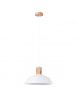 Lampa wisząca FANO biała Sollux SL.1321