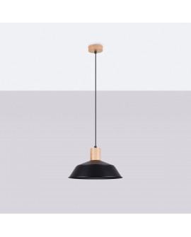 Lampa wisząca FANO czarna Sollux SL.1322