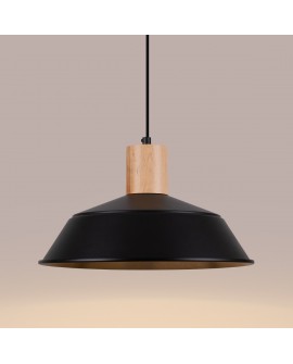 Lampa wisząca FANO czarna Sollux SL.1322