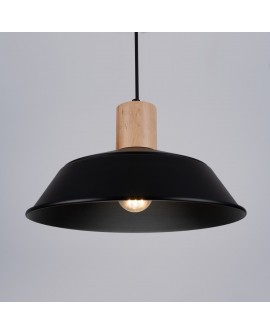 Lampa wisząca FANO czarna Sollux SL.1322