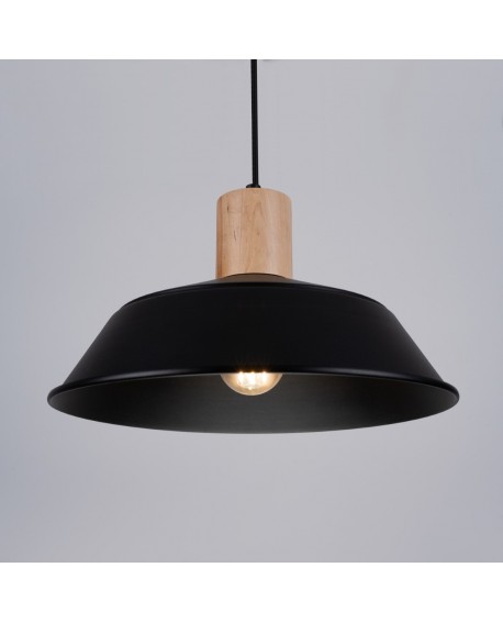 Lampa wisząca FANO czarna Sollux SL.1322