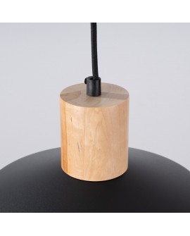 Lampa wisząca FANO czarna Sollux SL.1322