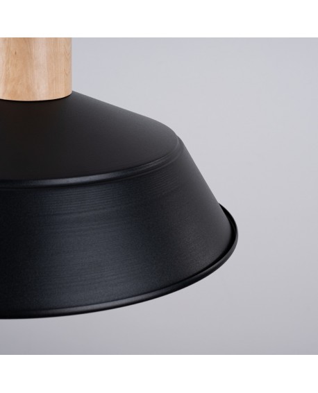 Lampa wisząca FANO czarna Sollux SL.1322