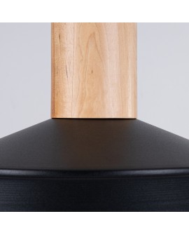 Lampa wisząca FANO czarna Sollux SL.1322