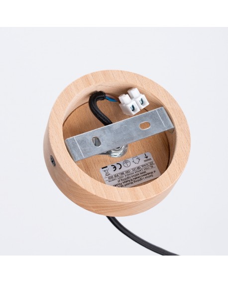 Lampa wisząca INDY czarna Sollux SL.1324