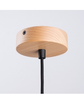 Lampa wisząca INDY czarna Sollux SL.1324