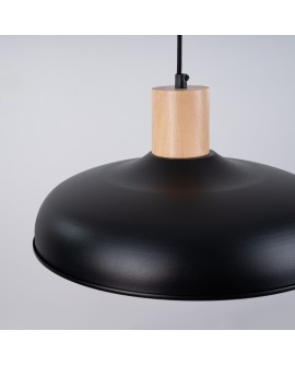Lampa wisząca INDY czarna Sollux SL.1324