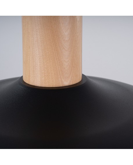 Lampa wisząca INDY czarna Sollux SL.1324