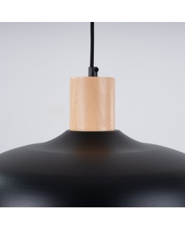 Lampa wisząca INDY czarna Sollux SL.1324