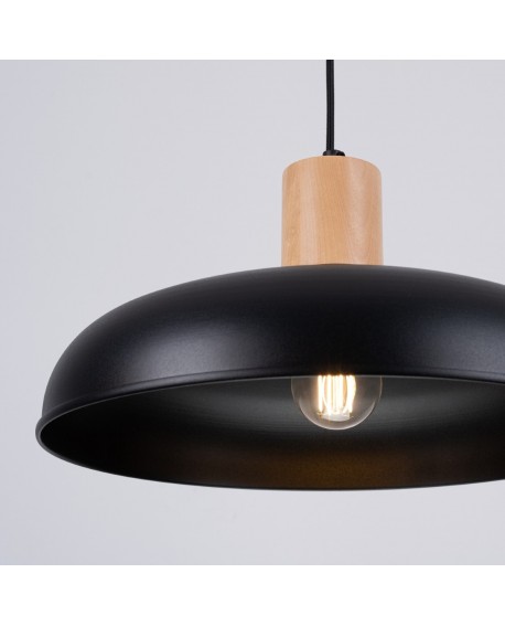 Lampa wisząca INDY czarna Sollux SL.1324