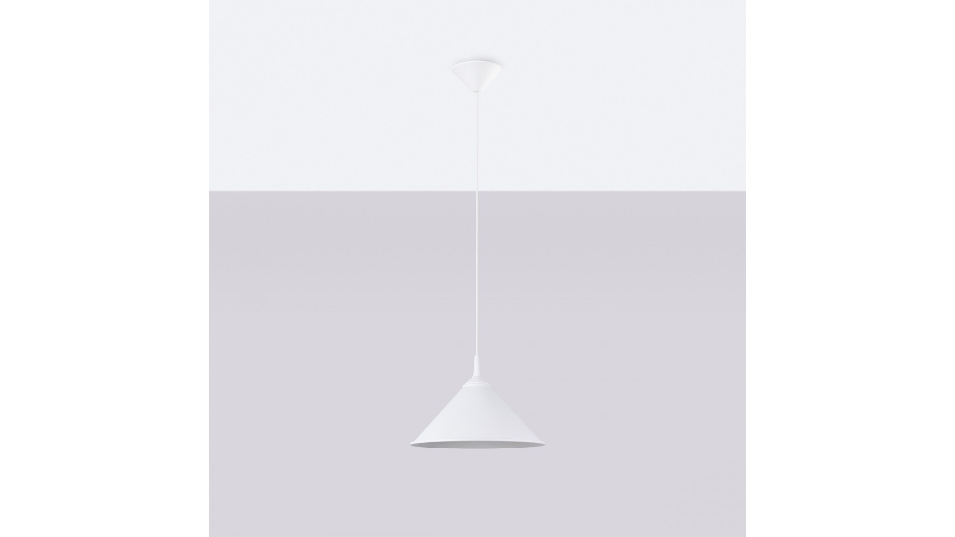 Lampa wisząca ZUMA biała Sollux SL.1325