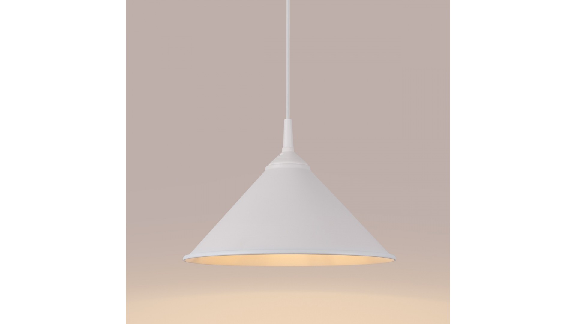 Lampa wisząca ZUMA biała Sollux SL.1325