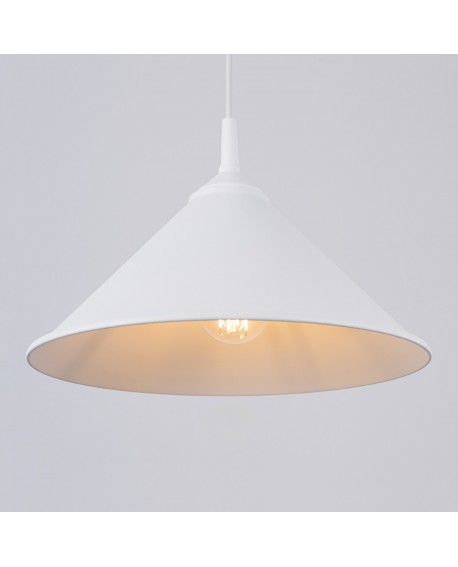 Lampa wisząca ZUMA biała Sollux SL.1325