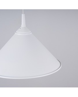 Lampa wisząca ZUMA biała Sollux SL.1325