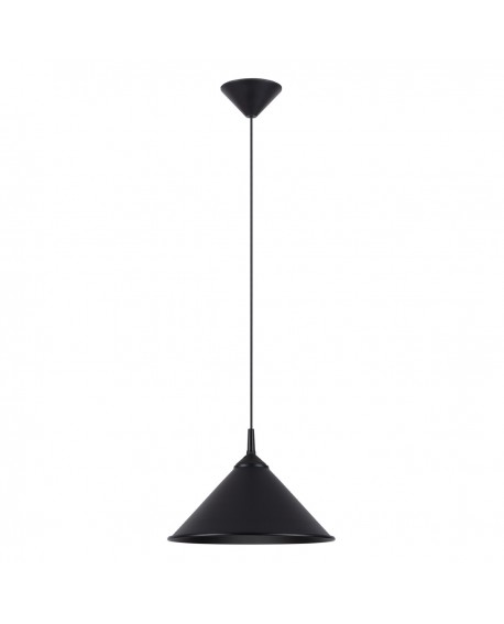 Lampa wisząca ZUMA czarna Sollux SL.1326