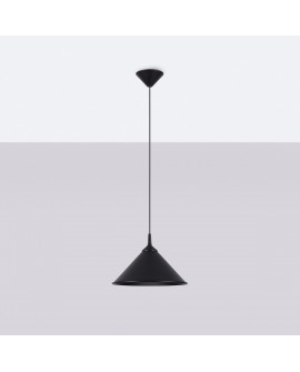 Lampa wisząca ZUMA czarna Sollux SL.1326