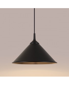 Lampa wisząca ZUMA czarna Sollux SL.1326