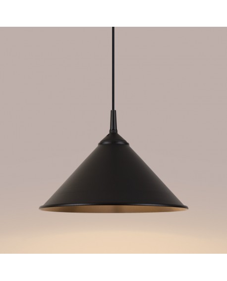 Lampa wisząca ZUMA czarna Sollux SL.1326