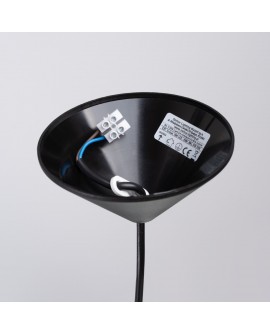 Lampa wisząca ZUMA czarna Sollux SL.1326