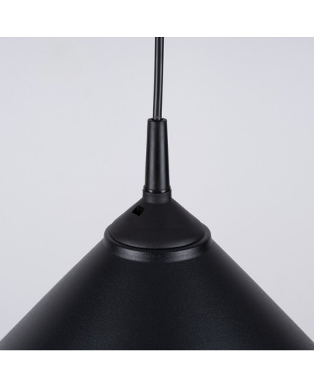 Lampa wisząca ZUMA czarna Sollux SL.1326