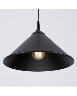 Lampa wisząca ZUMA czarna Sollux SL.1326