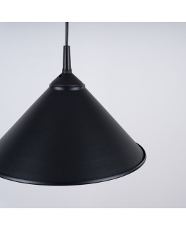 Lampa wisząca ZUMA czarna Sollux SL.1326