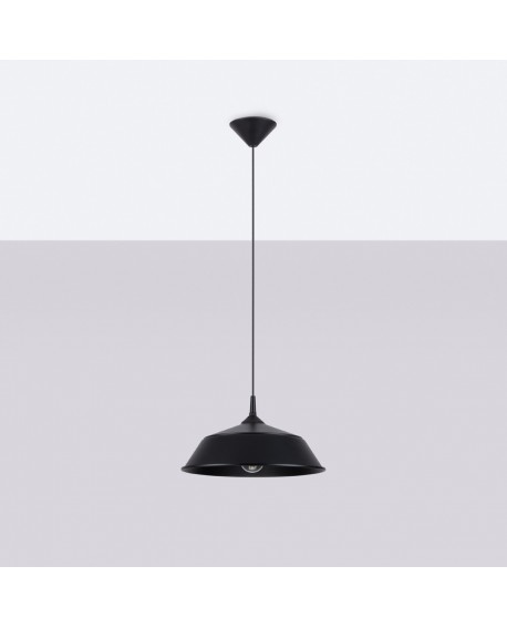 Lampa wisząca FRIKA czarna Sollux SL.1328