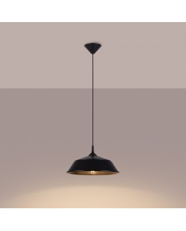 Lampa wisząca FRIKA czarna Sollux SL.1328